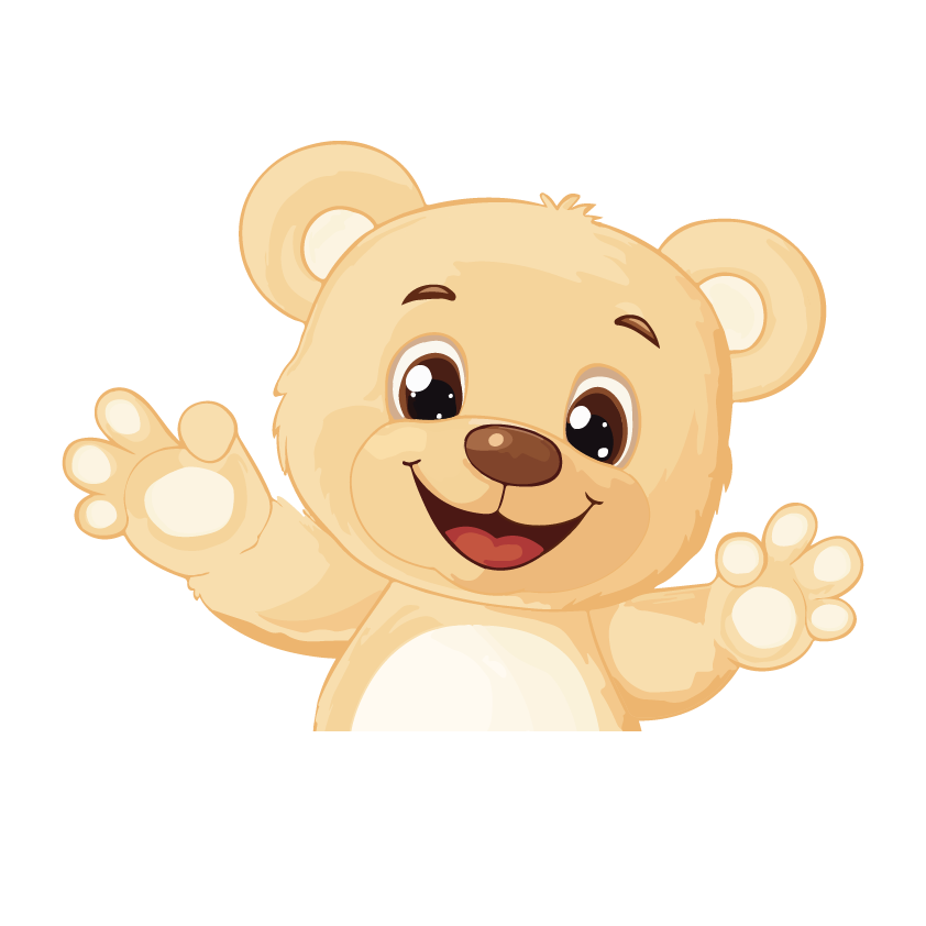 Bamse der vinker